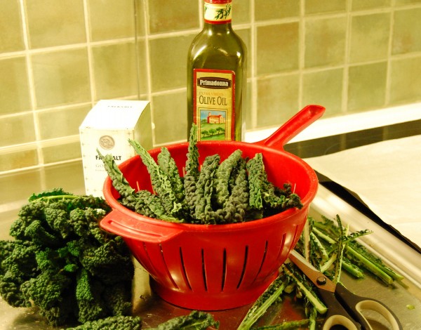 Svartkål blir chips